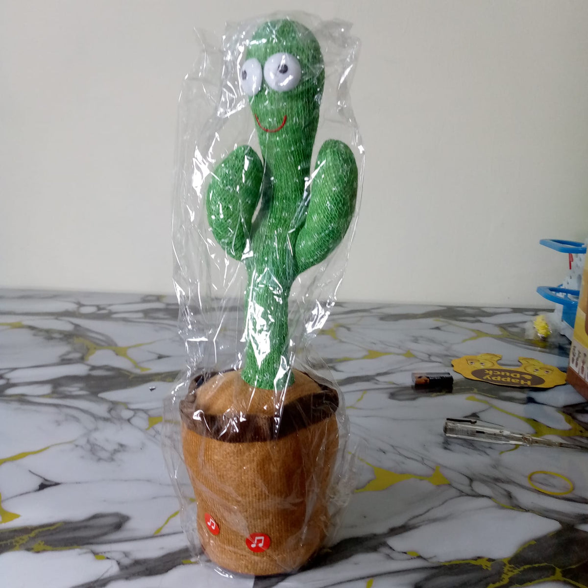Voice Repeat Talking Dancing Cactus Toy