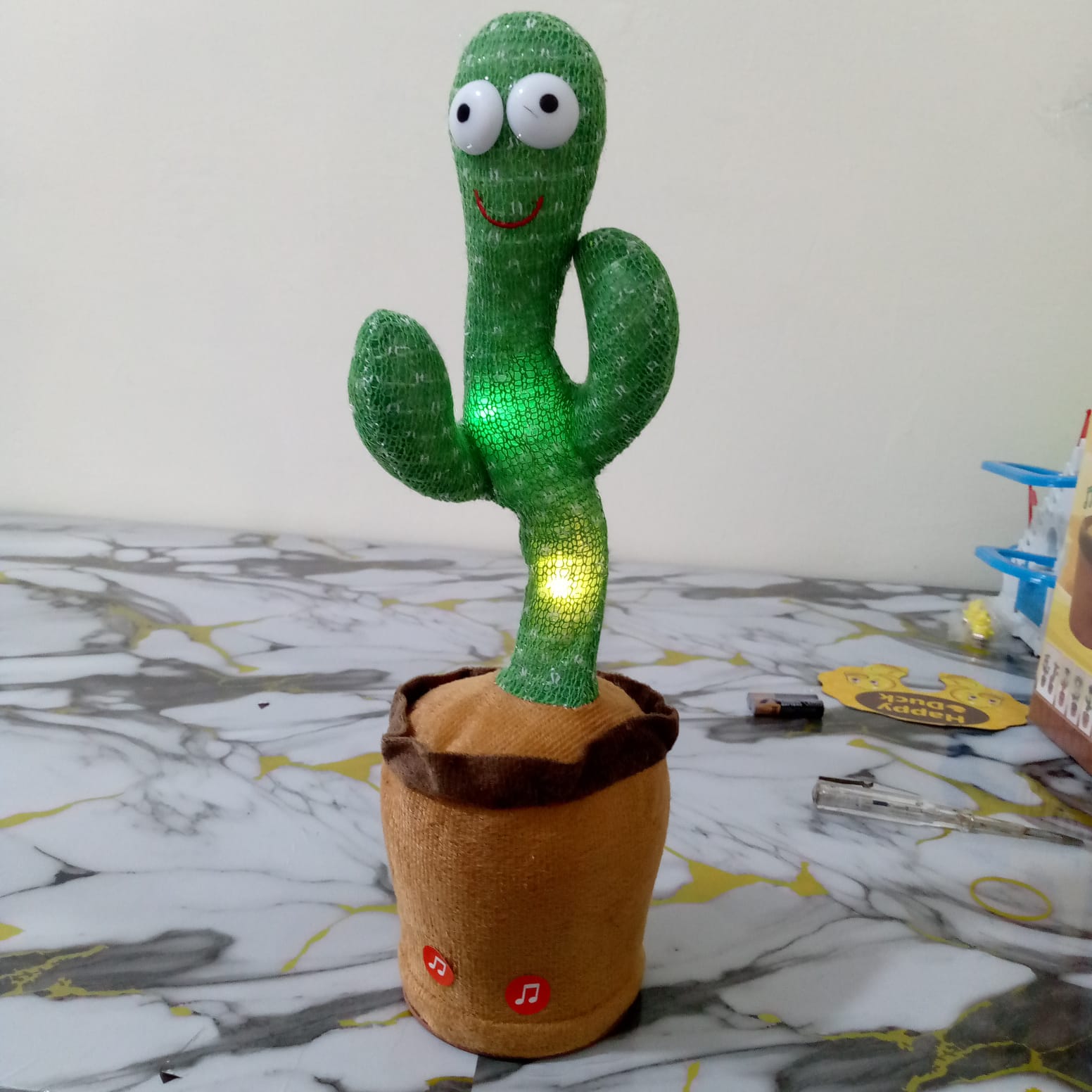 Voice Repeat Talking Dancing Cactus Toy